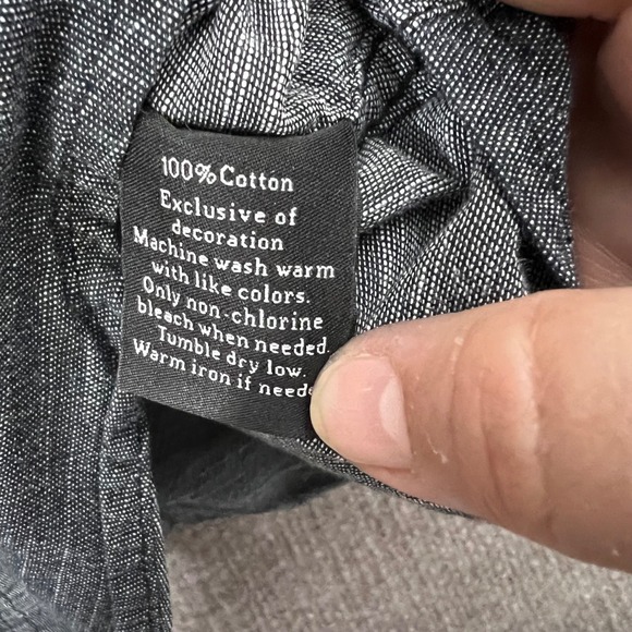 Rock & Republic XXL Gray Long Sleeve Button Up Shirt Men's Casual - Picture 3 of 9